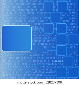 vector digital technology, abstract background