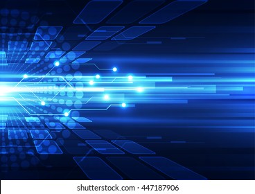 vector digital technology concept, abstract background