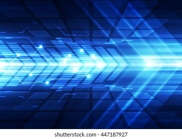 vector digital technology concept, abstract background