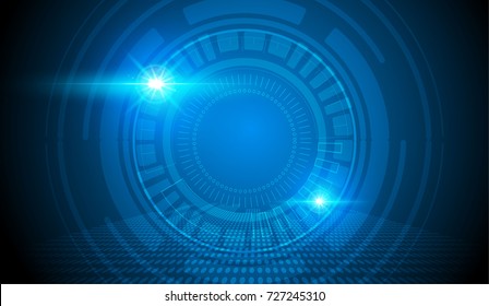 vector digital technology concept, abstract background
