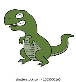 vector of dinosaur