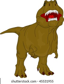 vector - dinosaur isolated on background