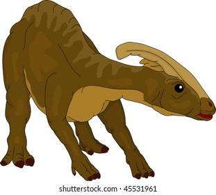 vector - dinosaur isolated on background