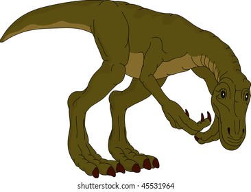 vector - dinosaur isolated on background