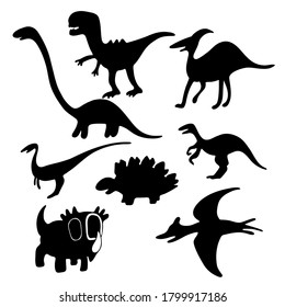 Vector dinosaur for kids design.