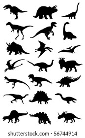 Vector Dinosaur Silhouette