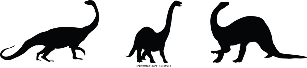 Vector dinosaurs