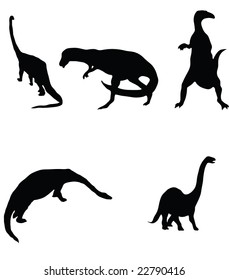 Vector dinosaurs