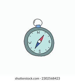 Vector Directional Tool Filled Outline Icon Design