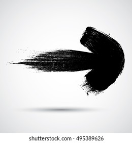 Vector Dirt Arrow Design. Grunge element