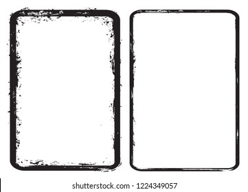 Vector dirty background.Grunge frame for your design.