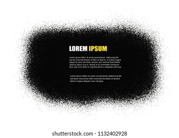 Vector dirty banner.Grunge background.