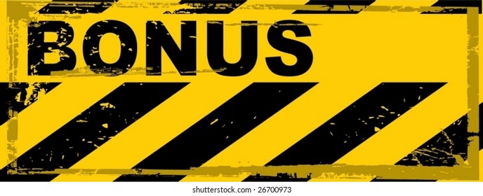 the vector dirty orange danger banner with text