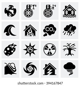 Vector Disaster Icon Set