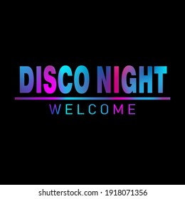 Vector - Disco Resumen Texto colorido sobre fondo negro