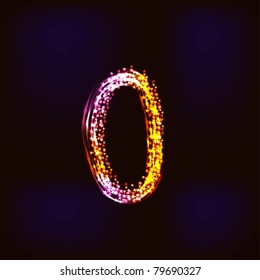 Vector - disco lights number 0