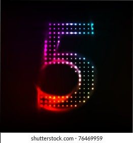 Vector - Disco Lights Number 5