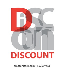 Vector discount. Broken text