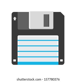 Vector Diskette Icon