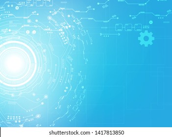 vector display comunication futuristic technology background
