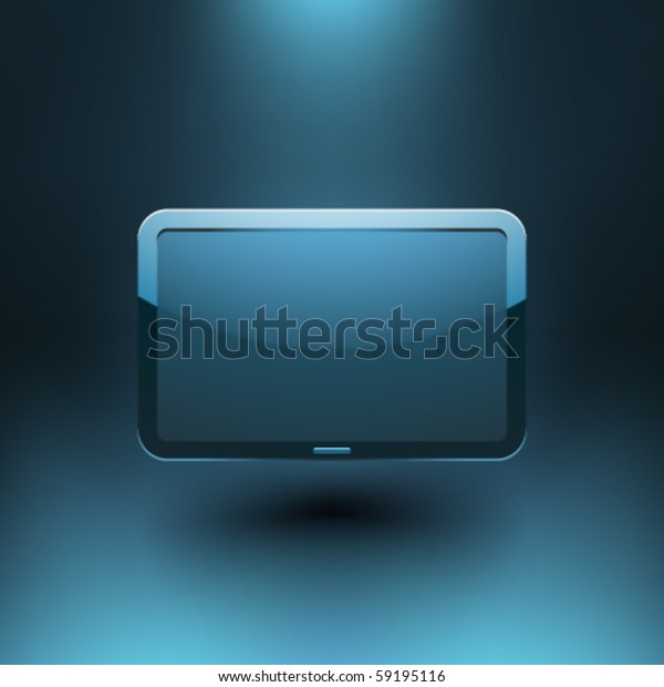 Vector Display Screen Stock Vector (Royalty Free) 59195116