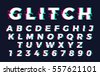 glitch font