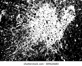 Vector Distressed Grunge Texture . Abstract Stock Overlay Texture . Light Distressed Background . Ink Print Distress Background . Ink Blots Splash Grunge Texture .