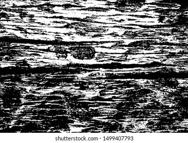 Vector distressed overlay dark wood texture,Grunge background.