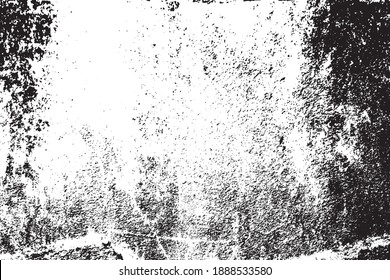 Vector distressed overlay texture of dust metal grunge background.