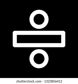  Vector divide Icon

