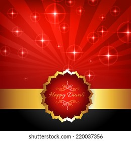 Vektordiwali-Karte mit Platz für Ihren Text