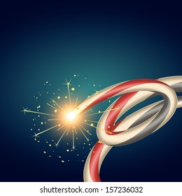 Vektordiwali-Cracker-Hintergrund-Design