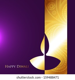 vector diwali style design with space for your text