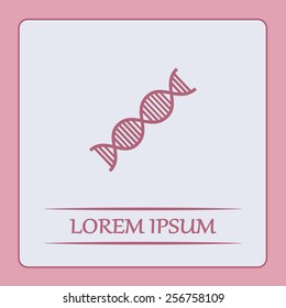 Vector DNA icon
