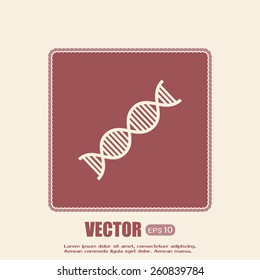Vector DNA icon