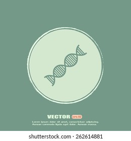Vector DNA icon