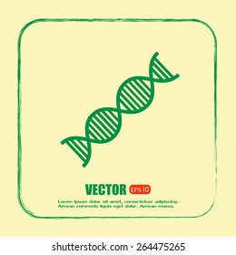 Vector DNA icon
