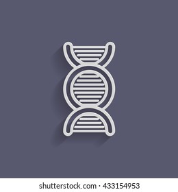 Vector DNA icon