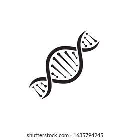 Vector DNA Icon, Dna, Research, Science Icon. Editable vector 2000x2000 Px.