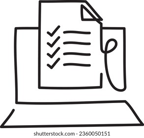 vector to do list. cheking list. learning with to do list vector illustration on white background
