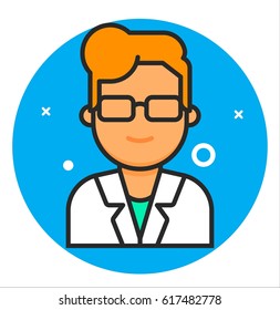 Vector doctor Icon
