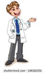 vector doctor illustration