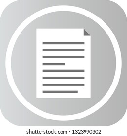 Vector Document Icon