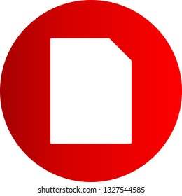 Vector Document Icon
