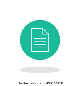 Vector Document Icon