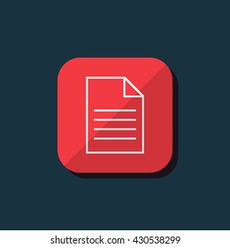 Vector Document Icon