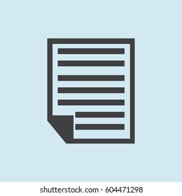 Vector document Icon