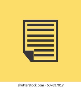 Vector document Icon