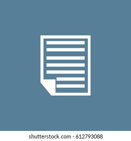 Vector document Icon