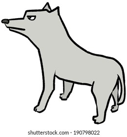 vector of dog